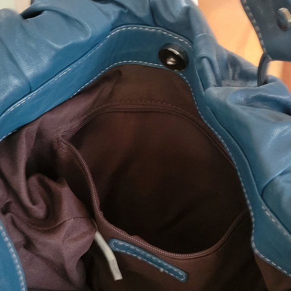 NWT APT 9 LAFAYETTE Turquoise Hobo Shoulder Bag - Picture 9 of 11